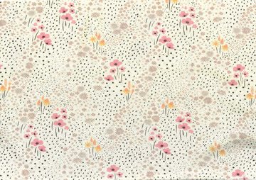 Ecru Pastel Garden Knit